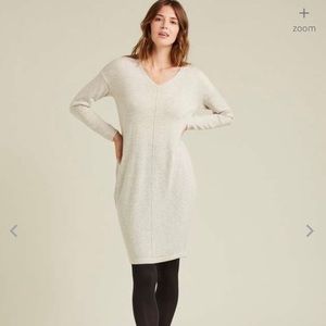 Fat face Clare cocoon dress - size 8UK 4US- grey